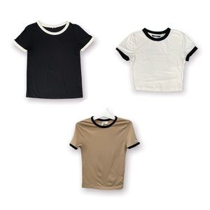 Set of 3!! Ringer Tees